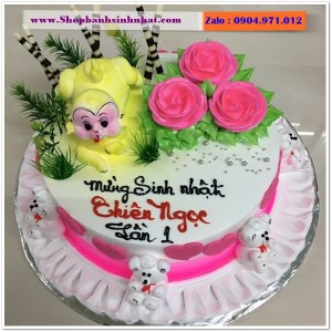 Bánh Sinh Nhật Con Khỉ Tuổi Thân - T01